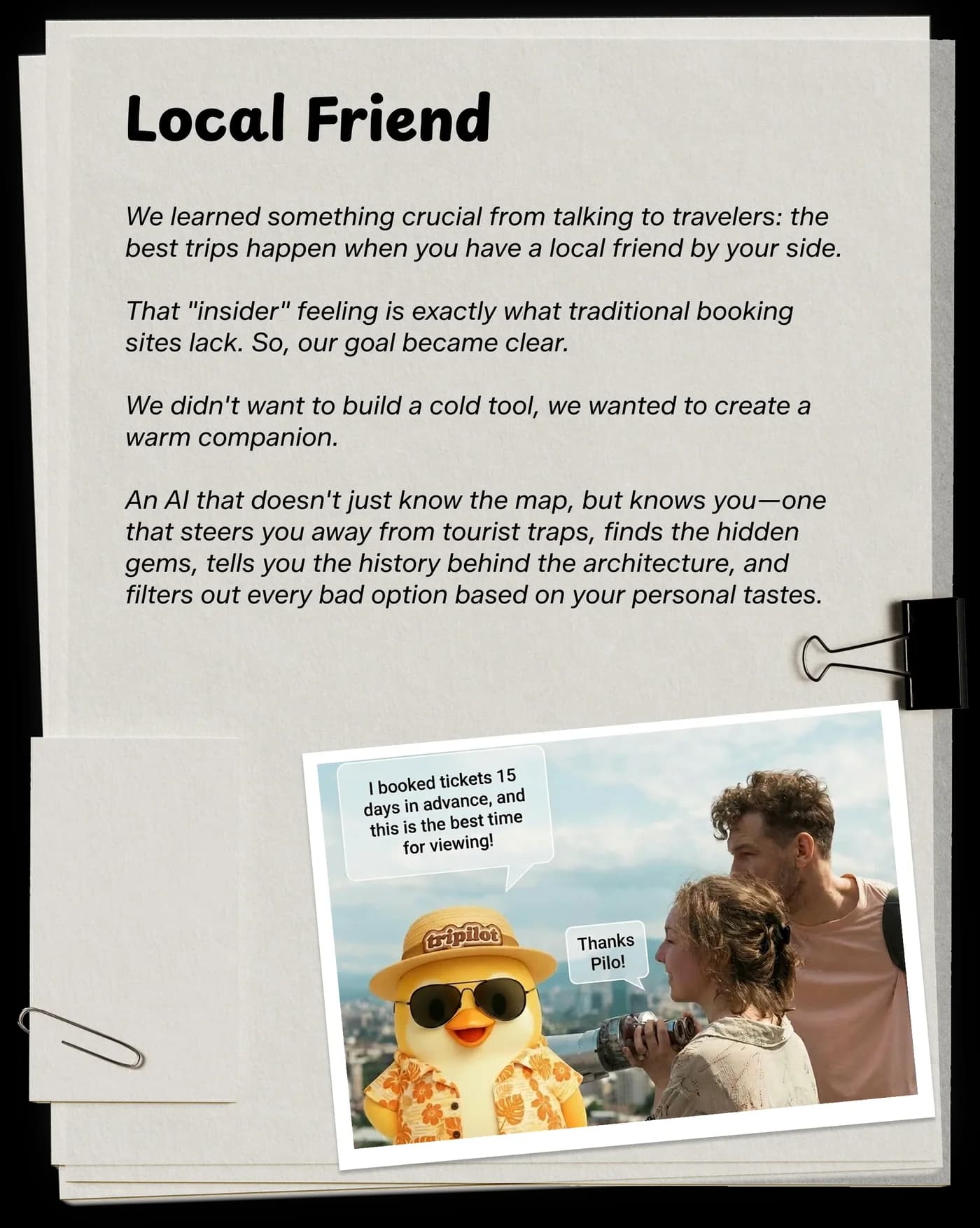 Local Friend Intro
